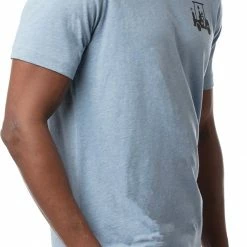 Outlet 🥰 TravisMathew Men's Fall Tee Short Sleeve Golf T-Shirt For Men Heather Copen Blue 🌟 -TravisMathew Shop unnamed file 941