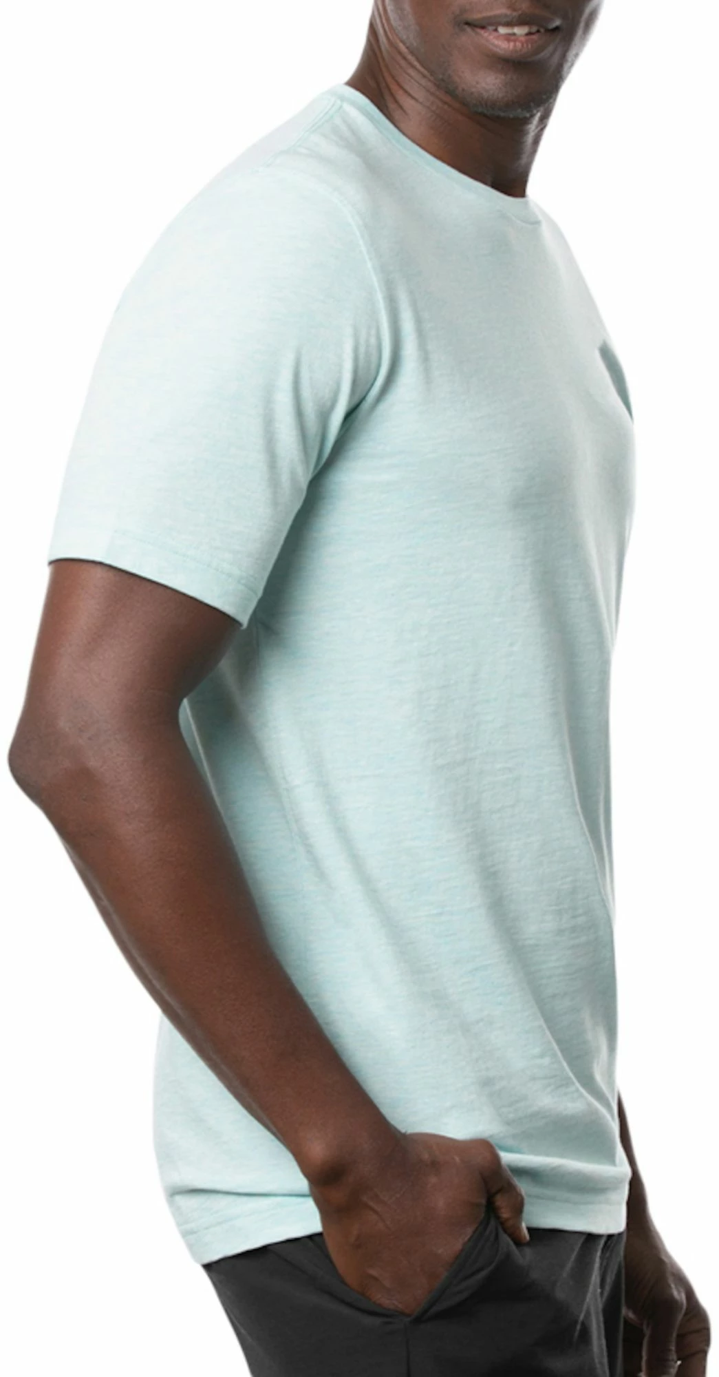 Coupon ๐ TravisMathew Men's Shot Glass Short Sleeve Golf T-Shirt For Men Heather Petit Four ๐ 5 Coupon ๐ TravisMathew Men's Shot Glass Short Sleeve Golf T-Shirt For Men Heather Petit Four ๐ - Image 3