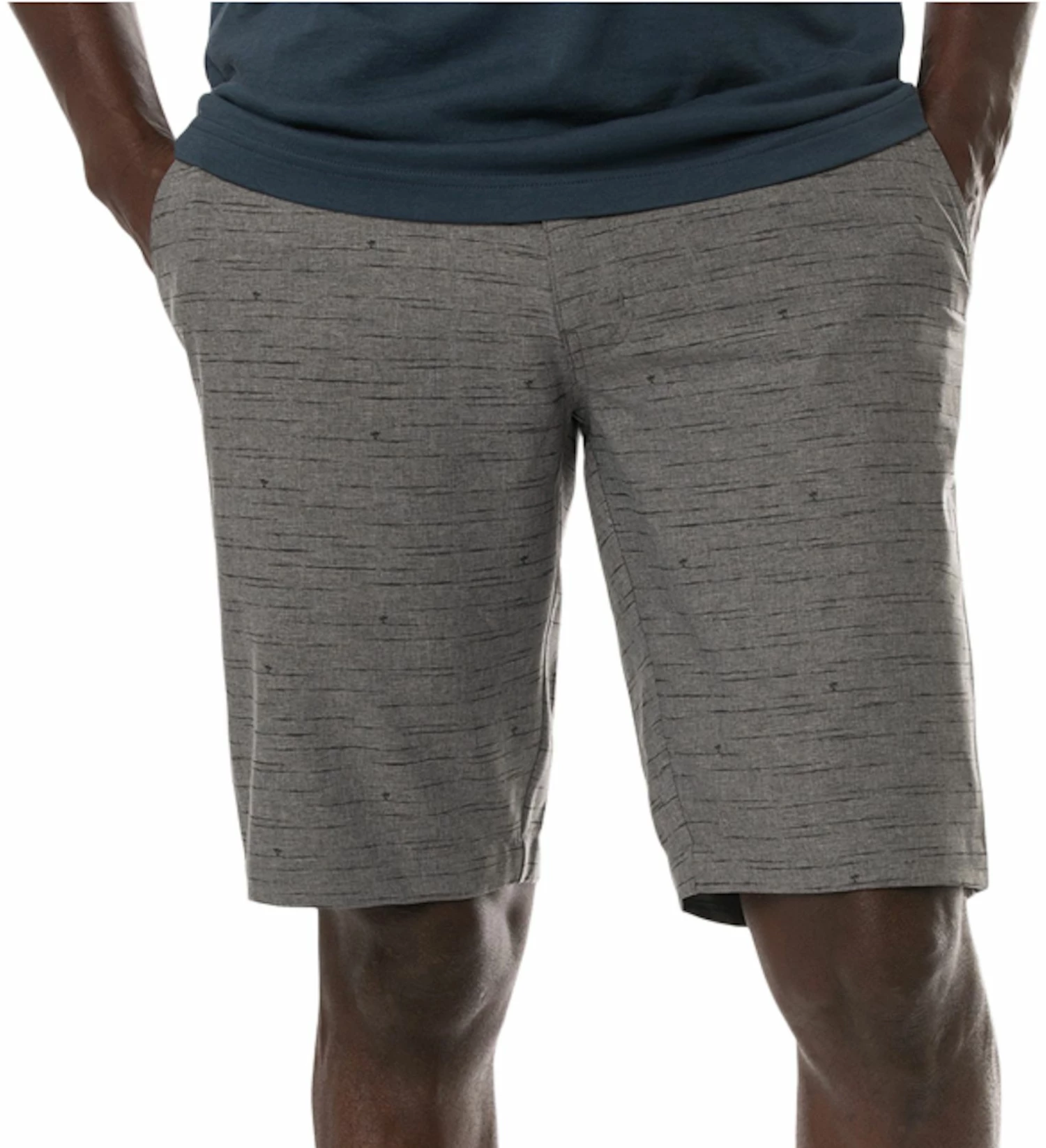 Flash Sale 🎁 TravisMathew Men's Alone Time Hybrid Golf Shorts For Men Heather Grey Pinstripe 👏 3 Flash Sale 🎁 TravisMathew Men's Alone Time Hybrid Golf Shorts For Men Heather Grey Pinstripe 👏