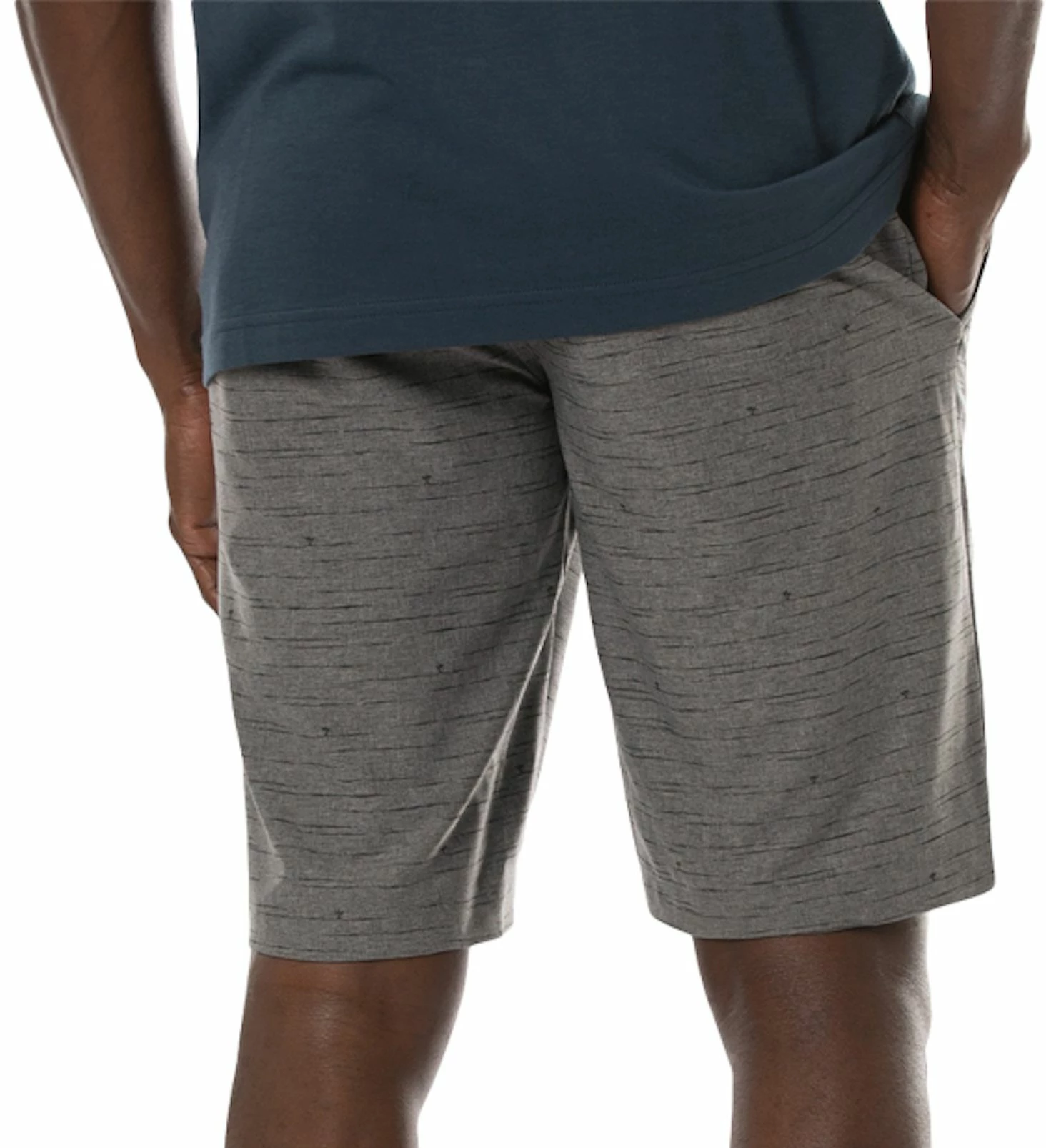 Flash Sale 🎁 TravisMathew Men's Alone Time Hybrid Golf Shorts For Men Heather Grey Pinstripe 👏 4 Flash Sale 🎁 TravisMathew Men's Alone Time Hybrid Golf Shorts For Men Heather Grey Pinstripe 👏 - Image 2